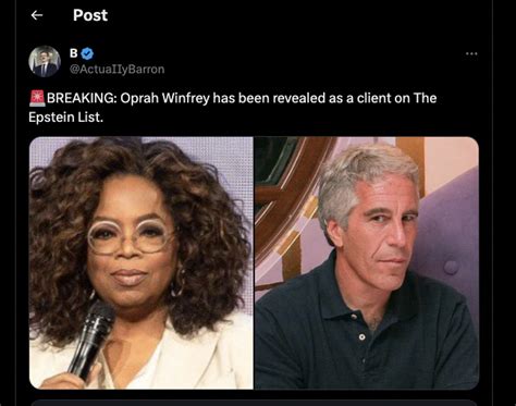 epstein oprah winfrey|Fact check: Teigen, DeGeneres, Oprah are not in Epstein flight logs.